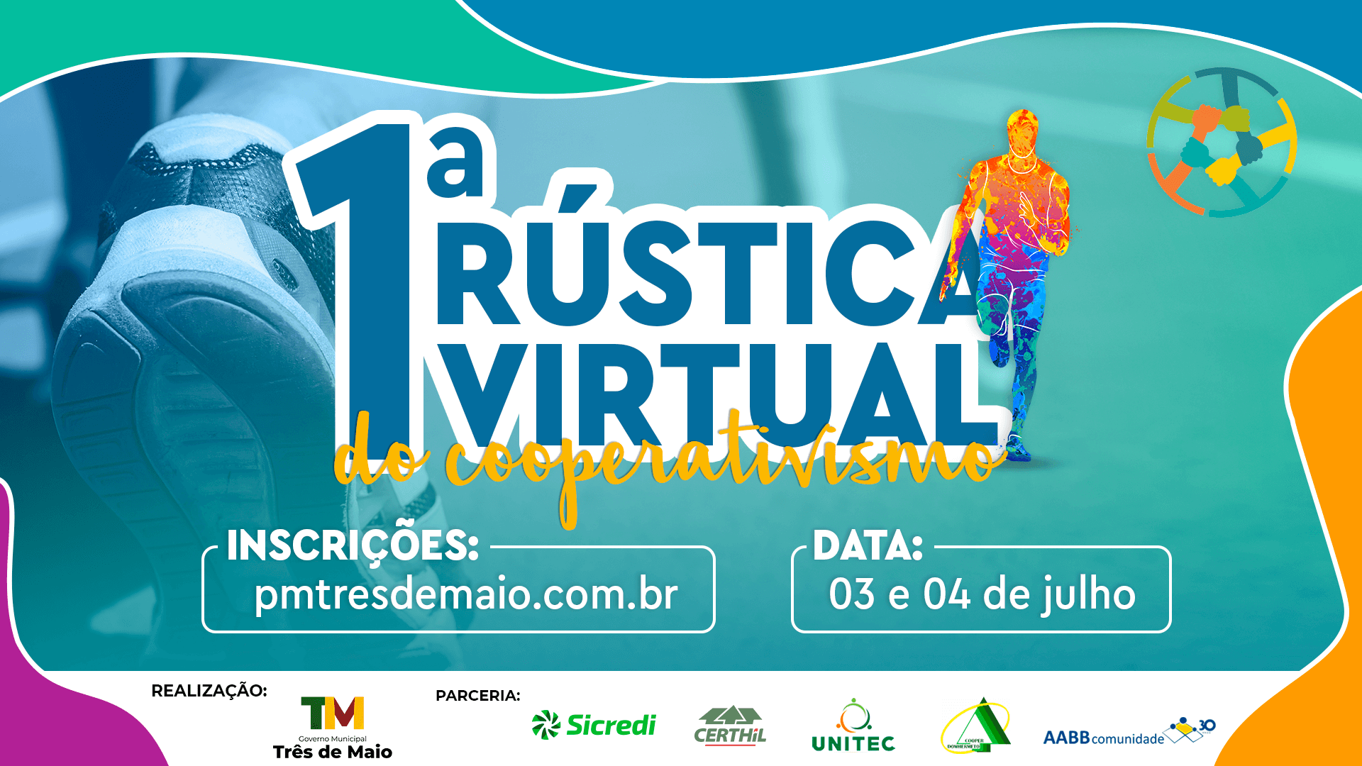 INSCRIÇÕES PARA A 1ª RÚSTICA VIRTUAL INICIAM NO DIA 31 DE MAIO